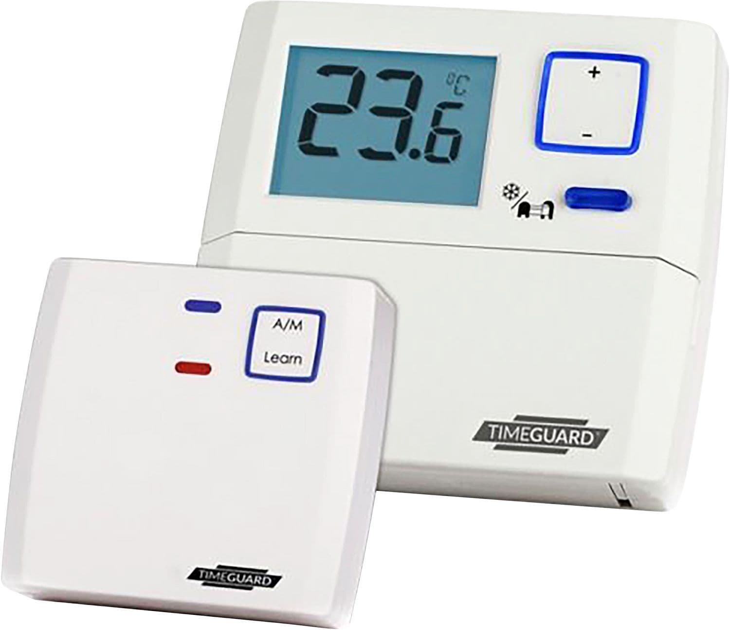 THERMOSTAT D'AMBIANCE NUMERIQUE + RECEPTEUR TEMPOLEC vue 1
