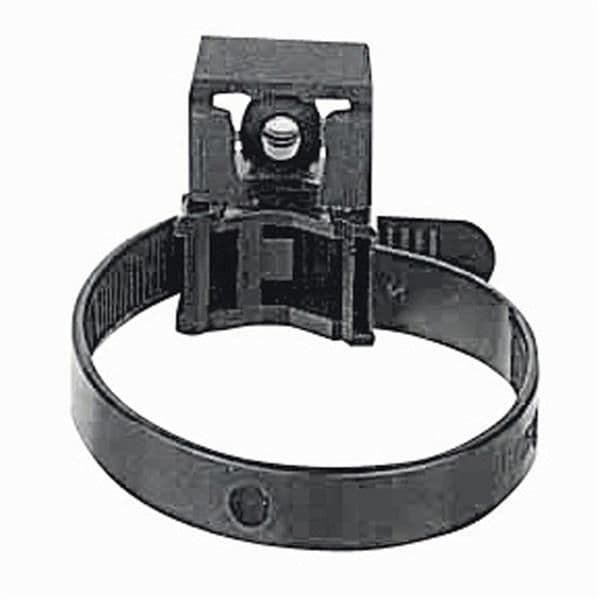 Collier à embase - extérieur polyamide - Noir - réglable vue 1