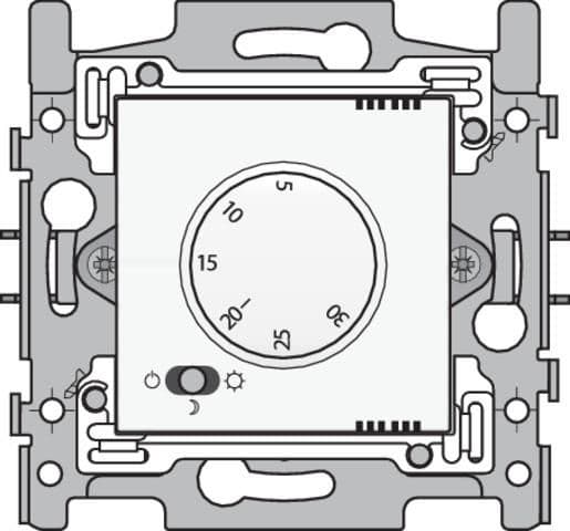 Thermostat électronique White Steel vue 1