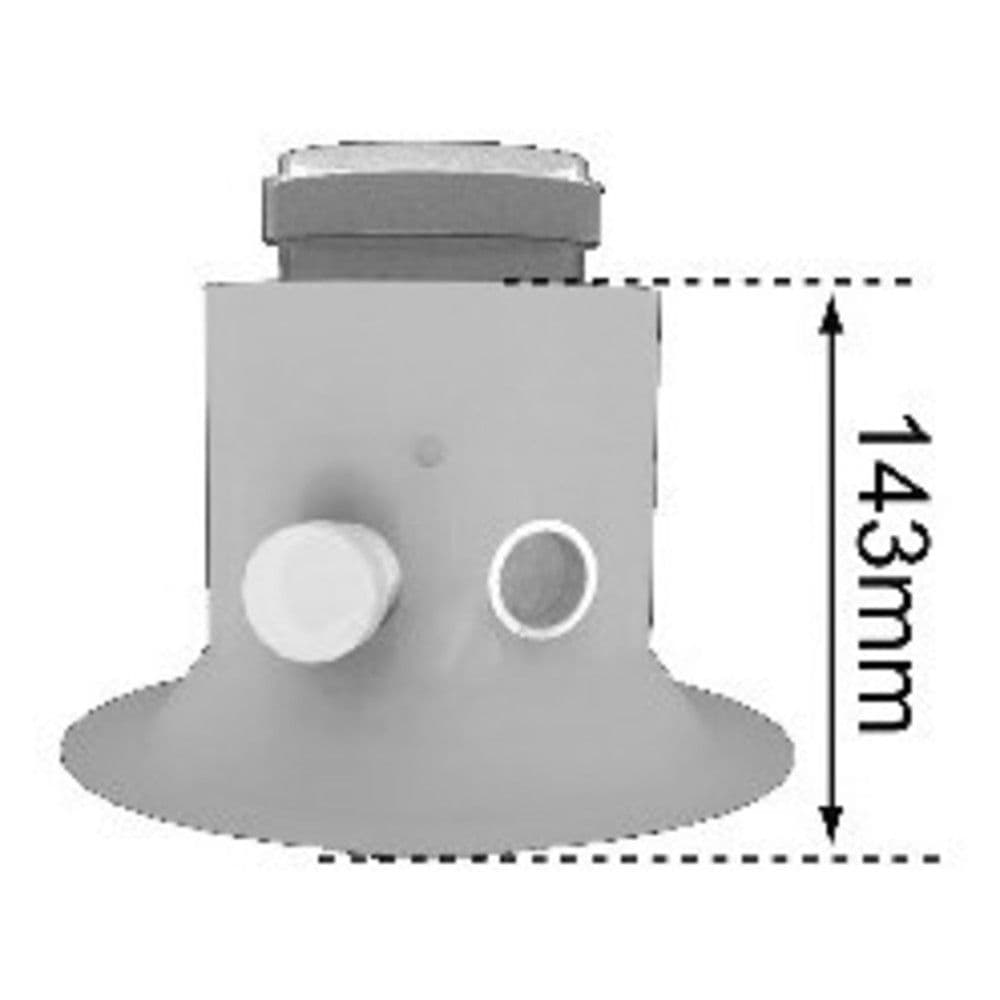 Bulex adaptateur verticale D80/125 vue 1