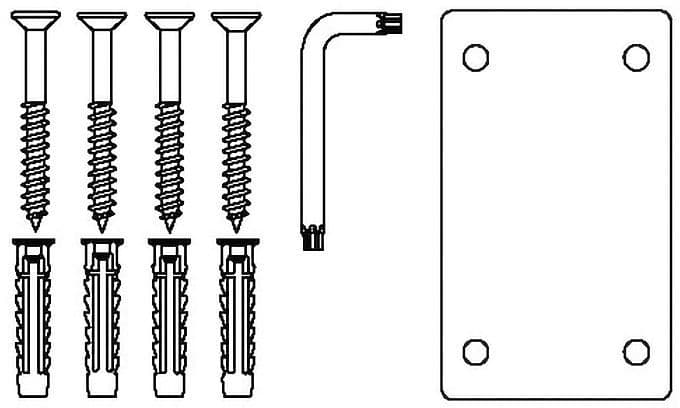 SET DE FIXATION POUR SIEGE PLUS PRESSALIT BRIQUE PLEINE vue 1