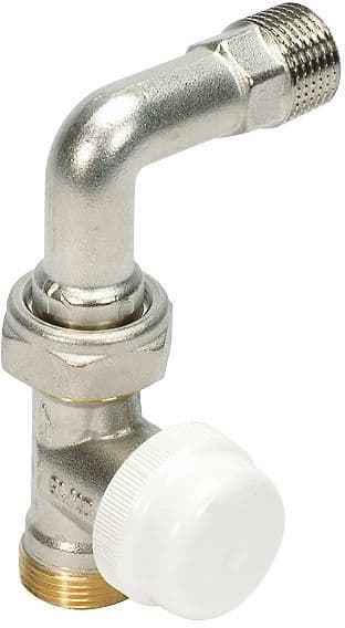 VANNE RADIATEUR THERMOSTATIQUE+COUDE BEGETUBE DROIT 1/2"-M24 vue 1