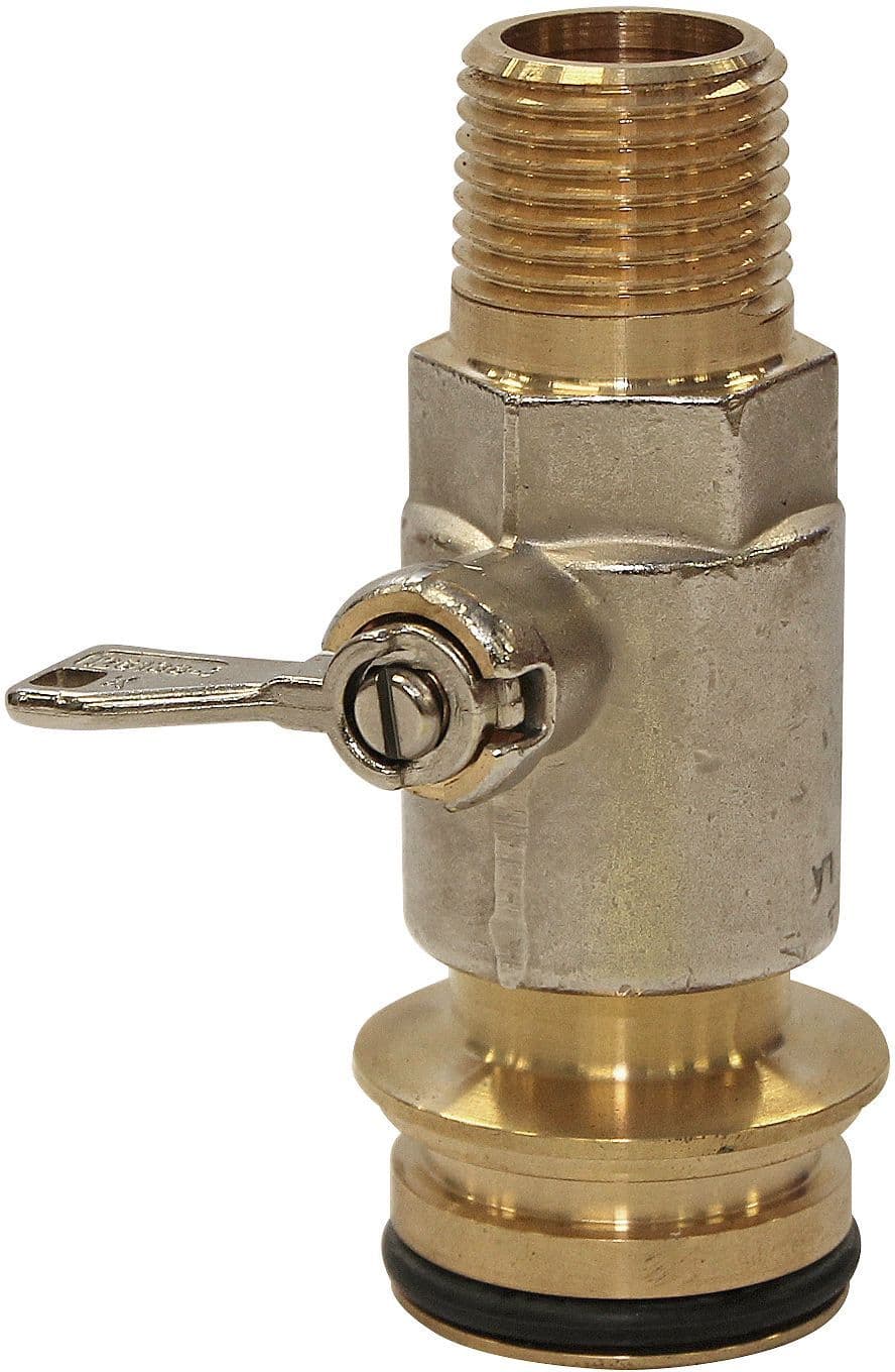 ROBINET GAZ VAILLANT MODELE DROIT 1/2" vue 1