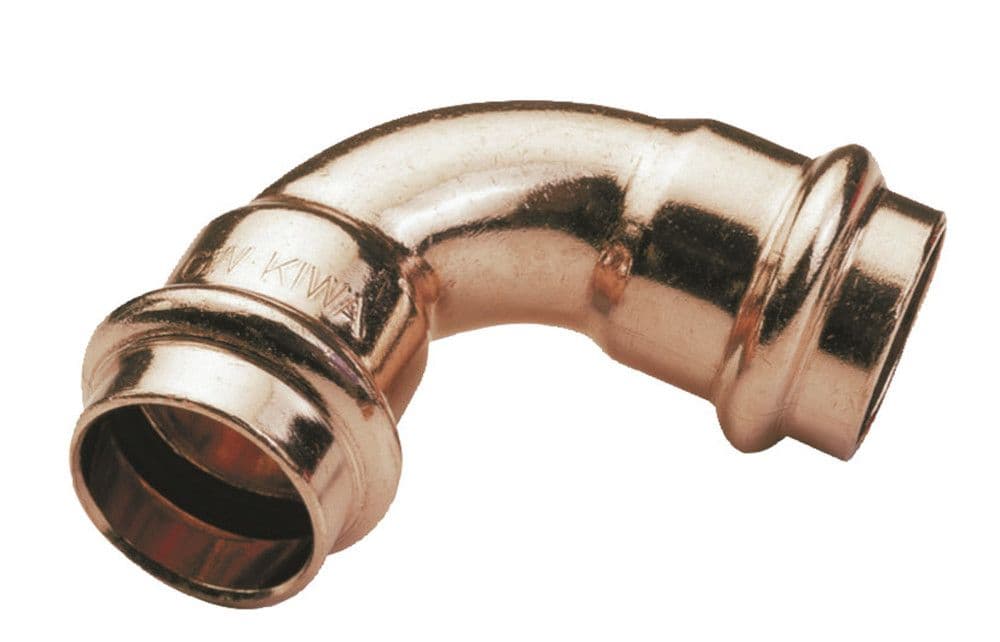 Conex Bänninger Profil-B coude 90° FF cuivre 35 vue 1