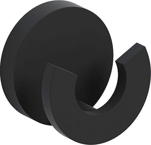 PORTE-MANTEAU DOUBLE FLAT CLOU NOIR MAT vue 1