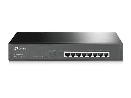 TP Link 8 - port GB desktop / RM switch 8 port PoE+ vue 1