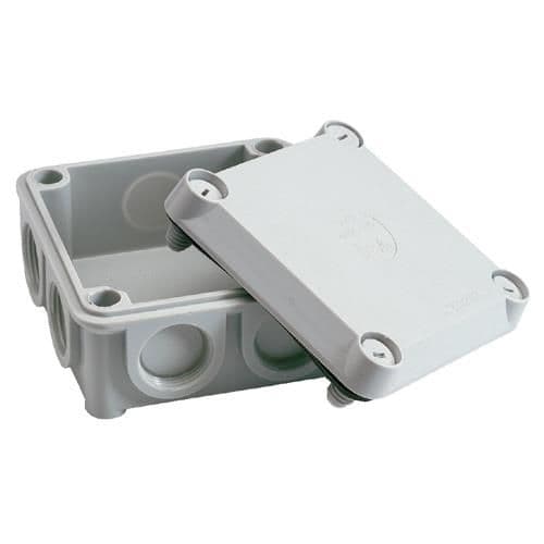 Boîte de dérivation 6 - 10mm² vide IP54 avec 7 entrées PG16 vue 1