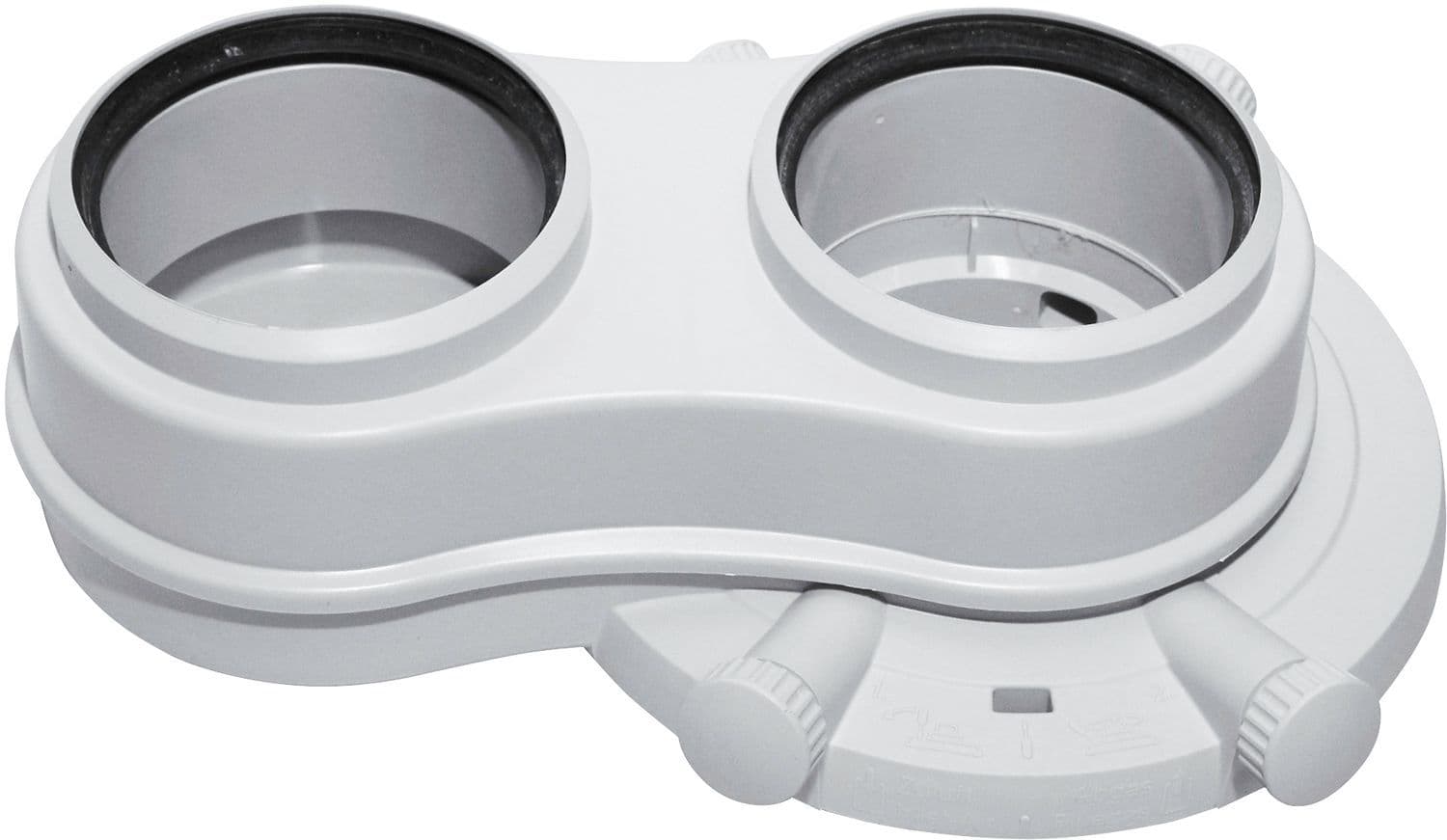 ADAPTATEUR CLV ECOTEC NEW (>35KW) VAILLANT 2X80MM vue 1
