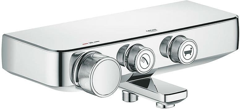 THERMOSTAT BAIN SMARTCONTROL GROHE CHROME vue 1