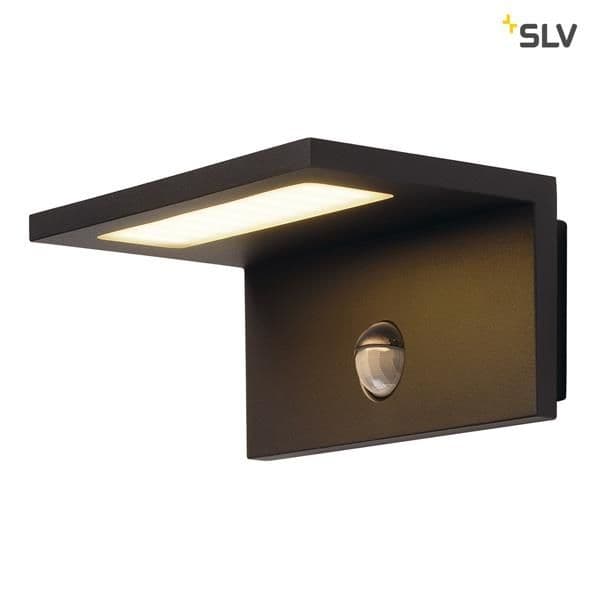 Applique d’extérieur en saillie Led avec détecteur WL, IP44, Anthracite, 3000K vue 1