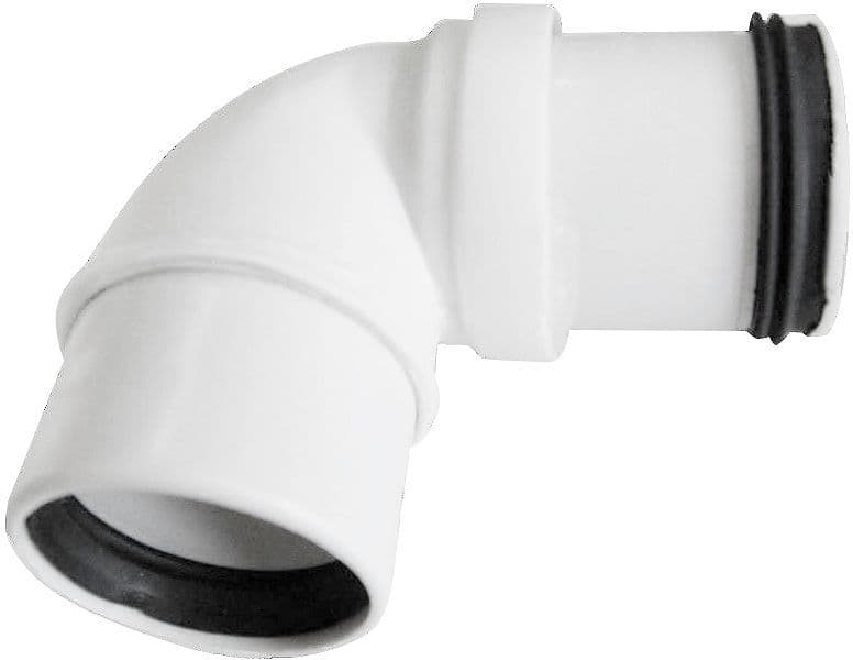 COUDE PR SIPHON PP BLANC 40-32MM MF vue 1