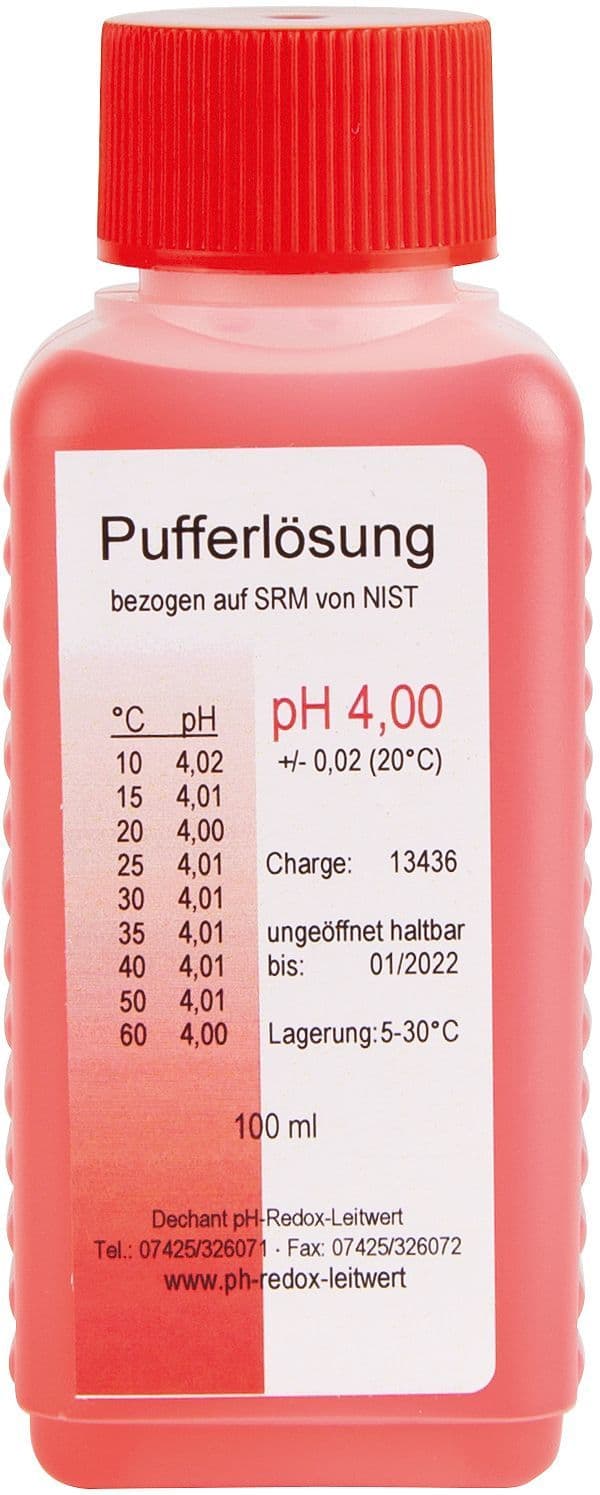 CAPBS LIQUIDE DE CALIBRAGE PH4,00 100ML vue 1
