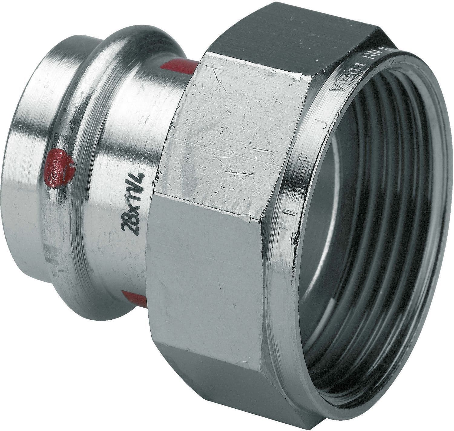 DEMI RACCORD 35MM 6/4"F PRESTABO VIEGA vue 1