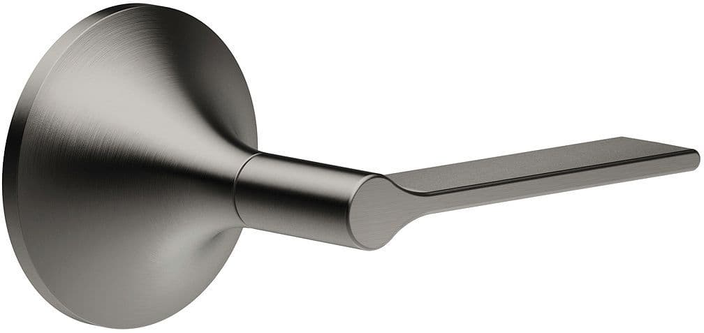 SET DE FINITION ROBINET D'ARRET VAIA DORNBRACHT POIGNEE DROITE DARK PLATINUM MAT vue 1