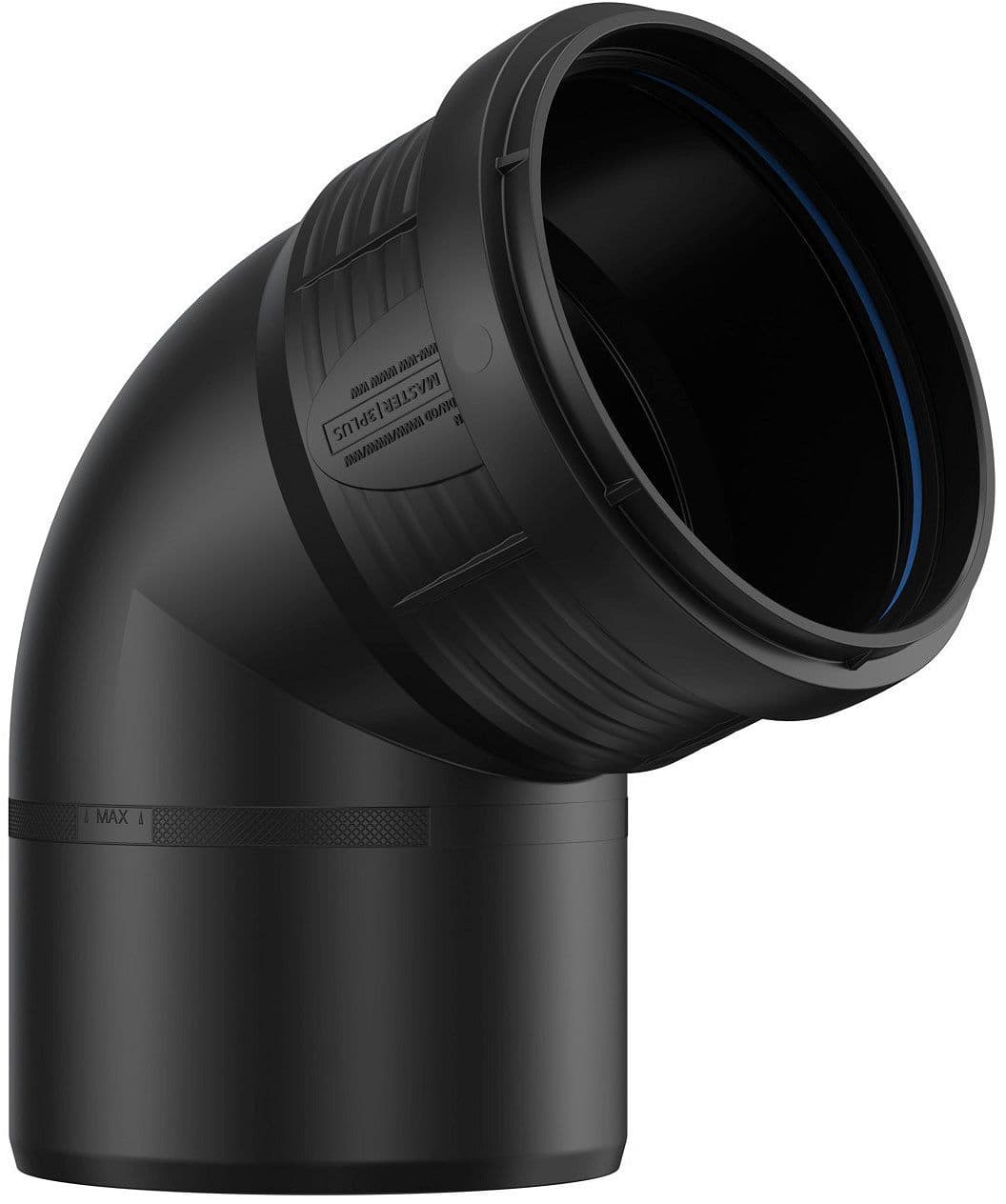 COUDE PP 67,5°MF 110MM NOIR vue 1