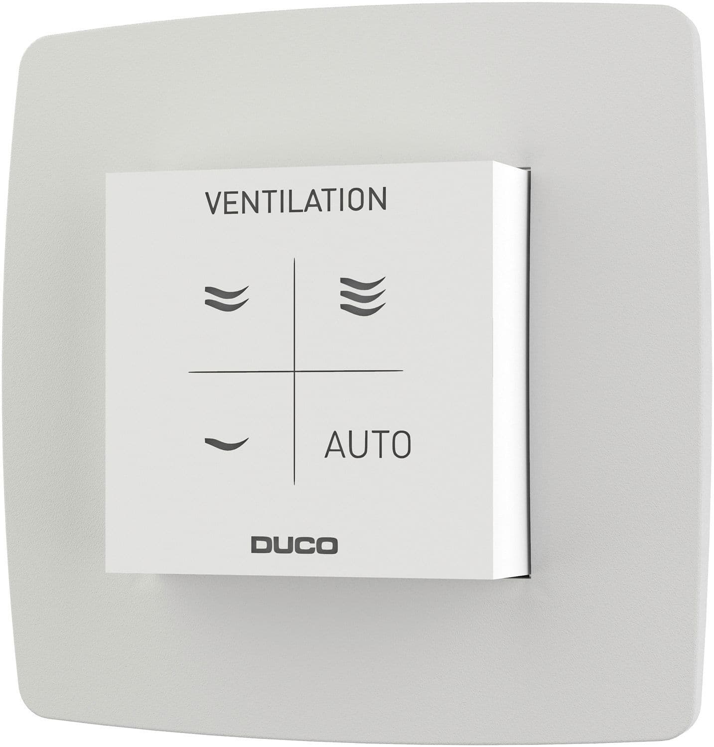 CAPTEUR CO2 RF/WIRED DUCO BLANC/BLANC vue 1