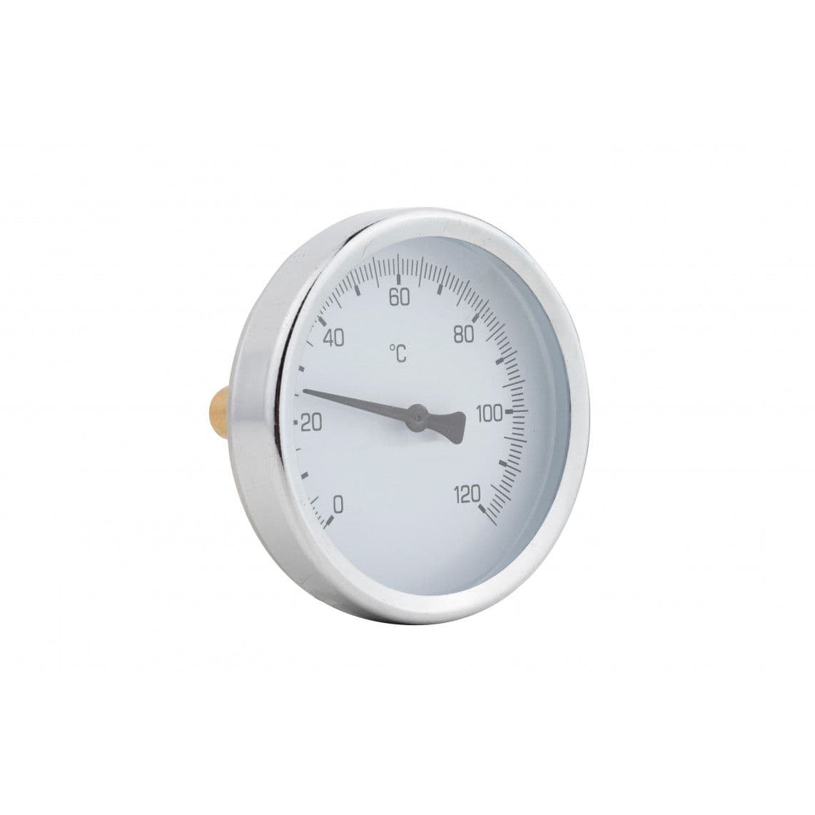 984533164 thermomètre à cadran, 80 mm, 1/2" M, Raccordement à l'arrière vue 1