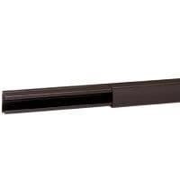 Moulure DLP section 20 x 12.5mm Marron Ral 8014 - longueur 2,1m vue 1