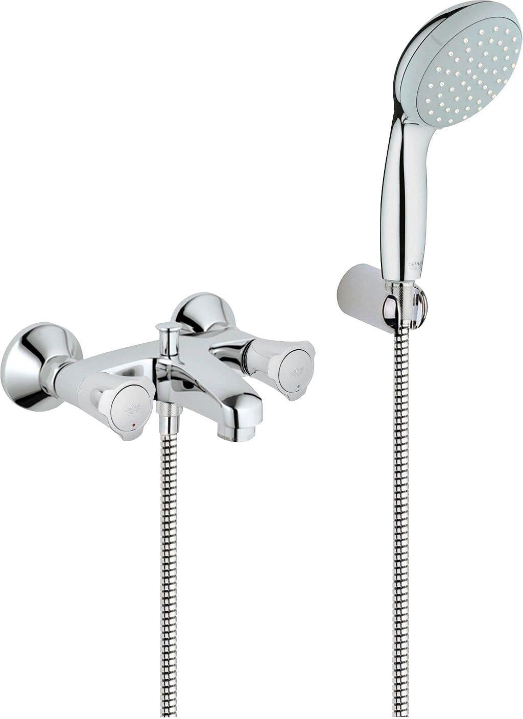 MELANGEUR DE BAIN COSTA L GROHE COMPLET CHROME vue 1