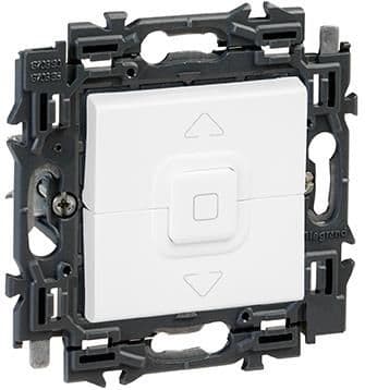 Valena interrupteur volets roulants appareil complet Blanc à griffes vue 1