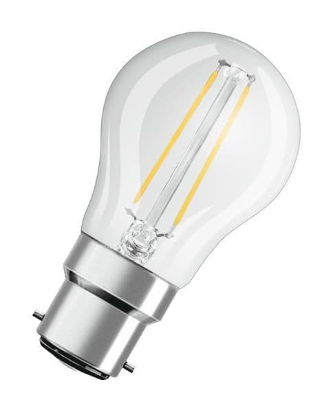 Lampe Led retrofit classic P 40 4W / 2700K B22d vue 1