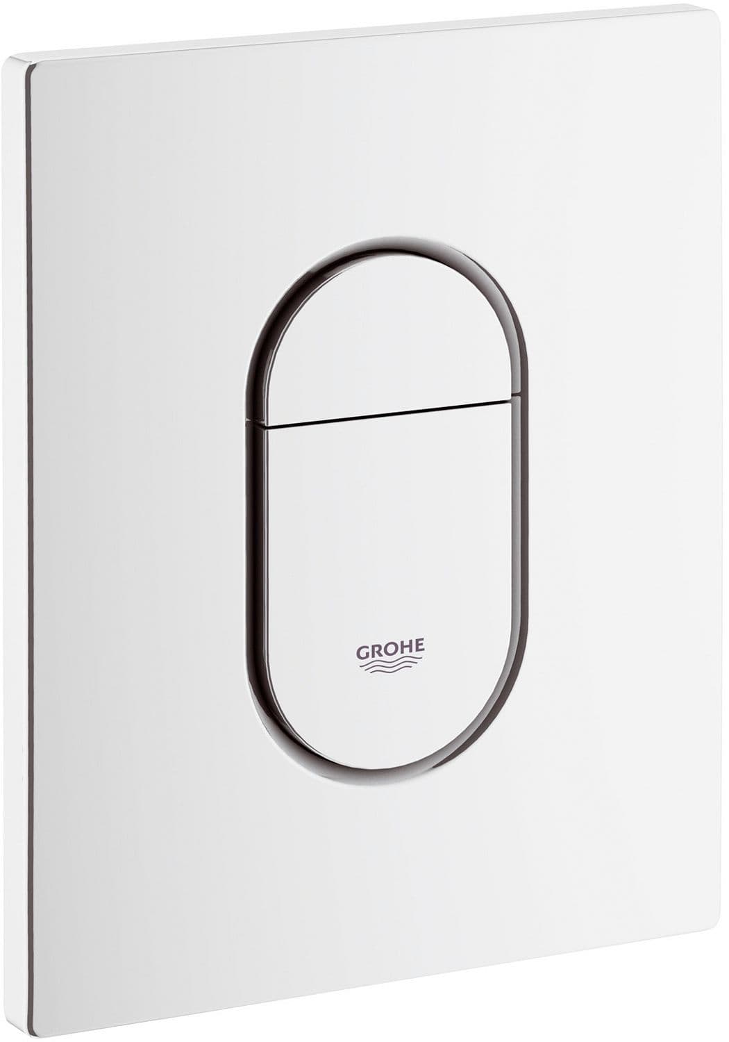 PLAQUE DE COMMANDE ARENA MONTAGE VERTICALE MAT CHROME vue 1