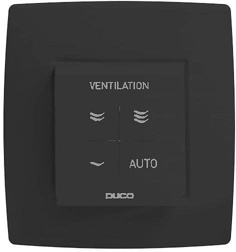 COMMANDE A DISTANCE RF/PILE BOUTON DUCO NOIR/NOIR vue 1