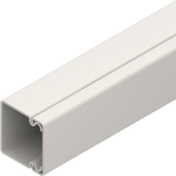Goulotte hauteur 40 largeur 40mm longueur = 2m Blanc cassé vue 1