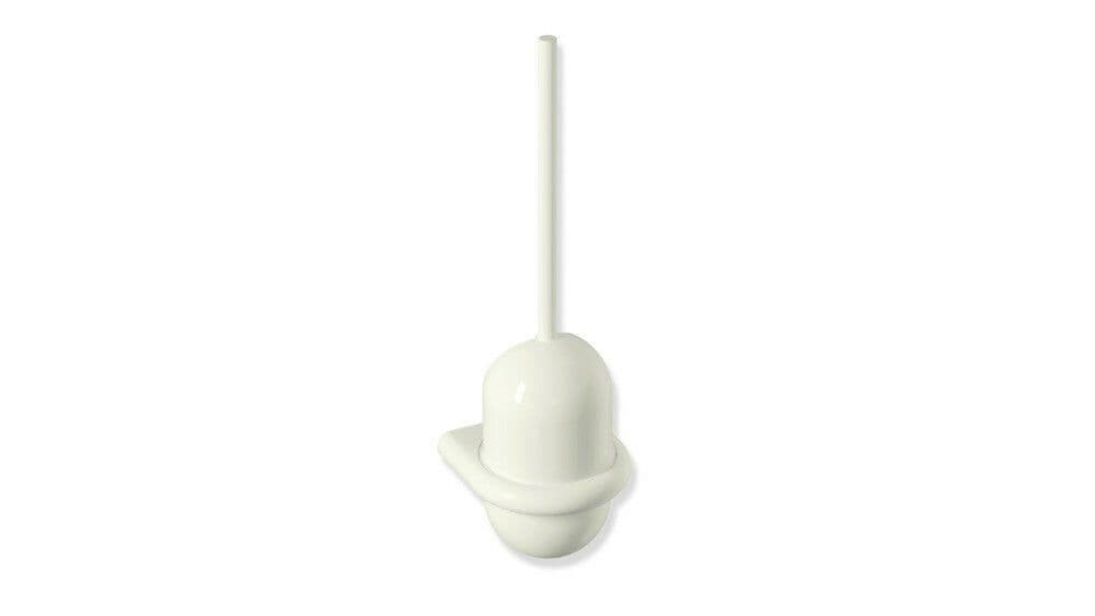 Hewi 477 porte-brosse WC mural blanc protection antivol vue 1