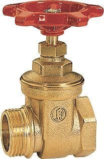 ROBINET D'ARRÊT A GLISSIERE+VOLANT GIACOMINI 4/4"MF vue 1