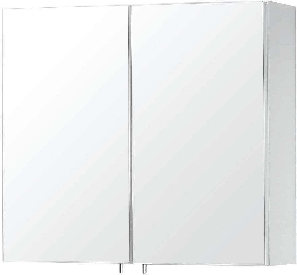 ARMOIRE TOILETTE FORM/CITA 2 PORTES 80CM BLANC vue 1