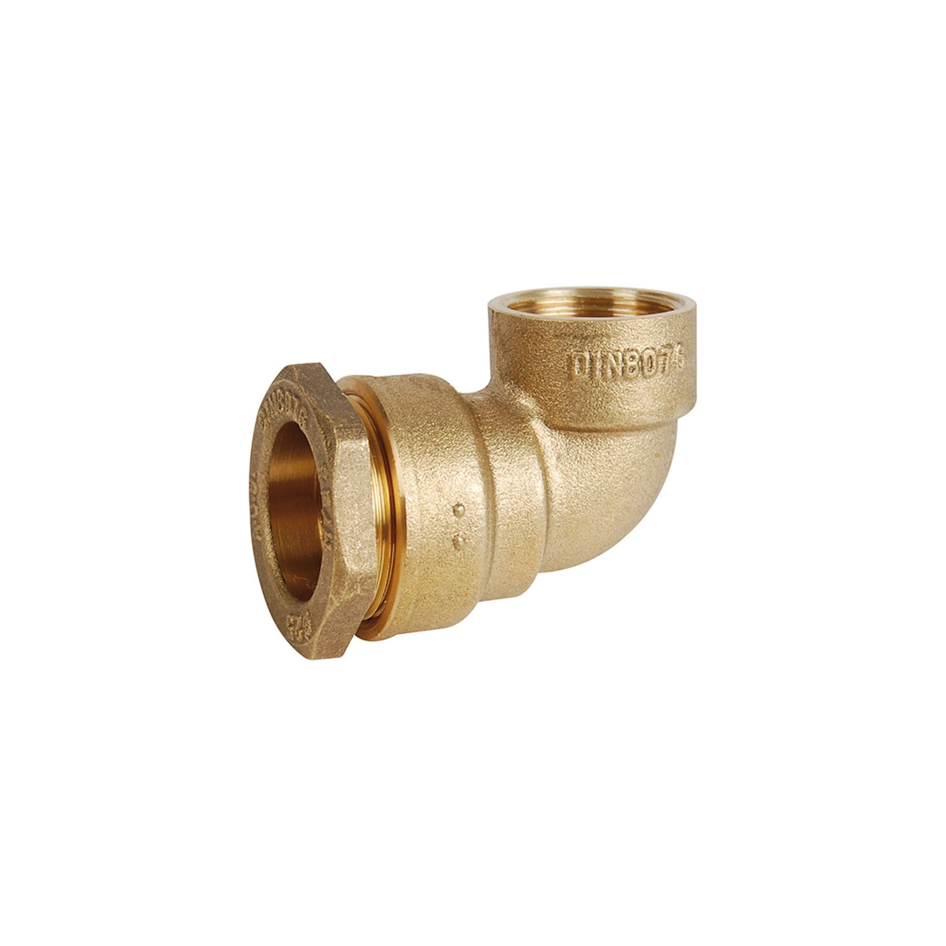"COUDE POUR POLYETHYLENE MODELE LOURD 045N 1""FX32" vue 1