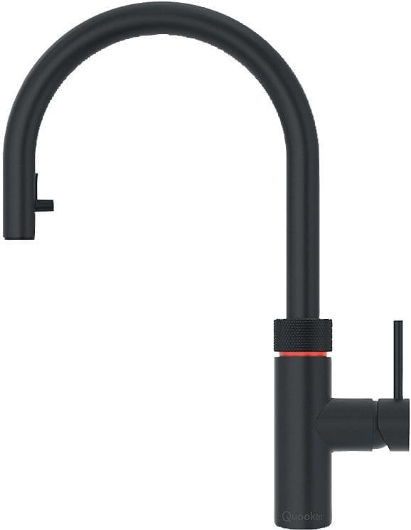MITIGEUR DE CUISINE AVEC DOUCHETTE EXTRACTIBLE FLEX QUOOKER NOIR vue 1