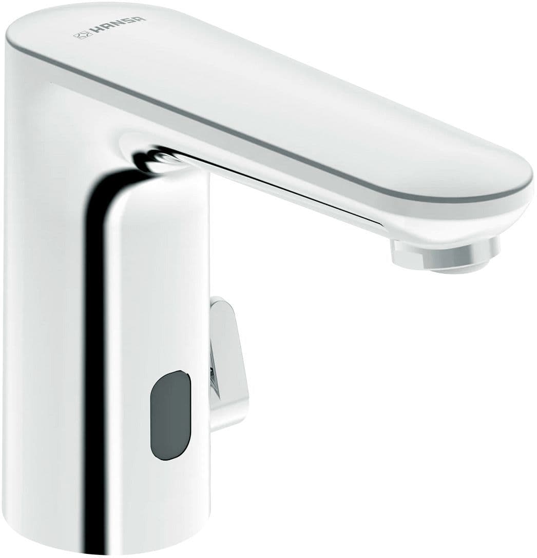ROBINET DE LAVABO ELECTRONIQUE HANSAELECTRA SAFETY 3V BLUETOOTH CHROME vue 1