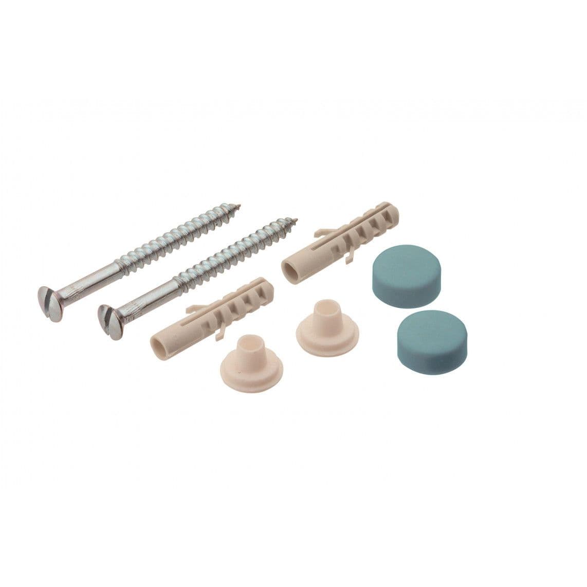 988460748 Kit de fixation pour WC au sol/tablette Tête bombée, Manhattan, M6 x 70 mm vue 1