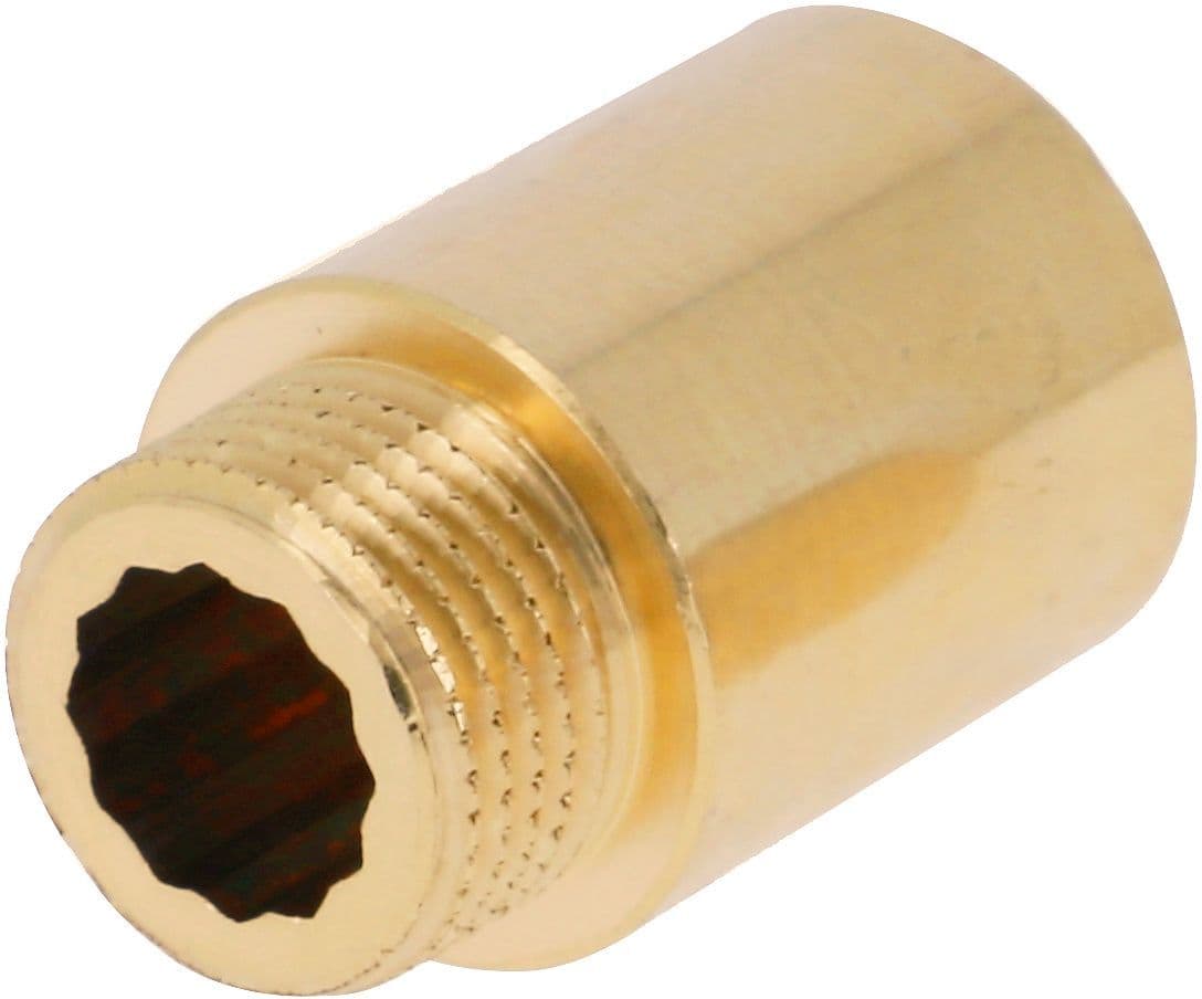 ALLONGE FILETE LAITON 3/4"MF 40MM vue 1