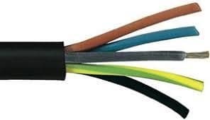 Ctmb / N 5 G 2.5 Noir (H07RN-F) sur bobine de 500m classe CPR: ECA vue 1