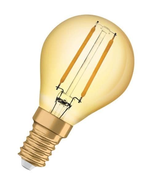 Lampe Led édition Vintage 1906 classic P filament Gold 2,5 - 22W / 824 E14 220lm claire Warm White 3 vue 1