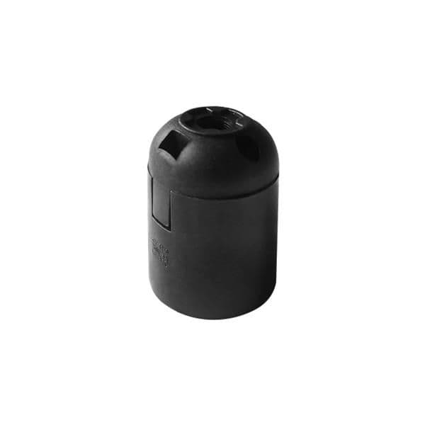 Soquet thermoplastique E27 Noir vue 1