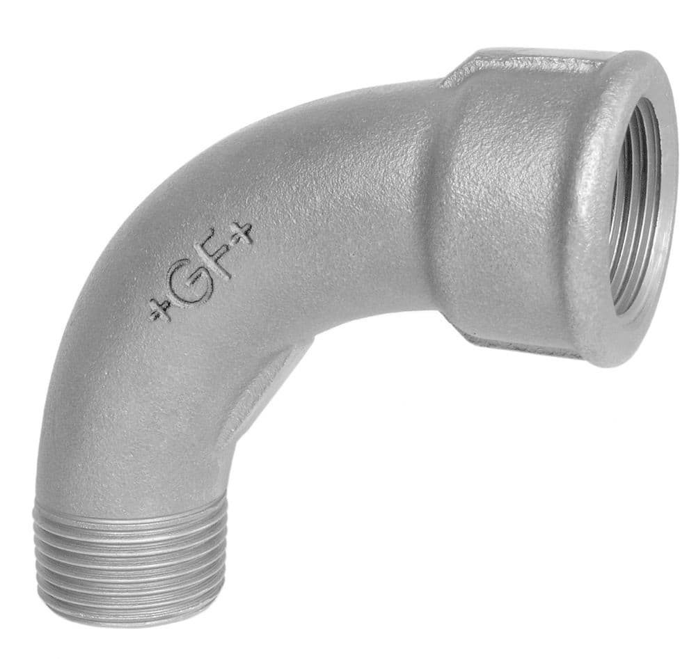 Georg Fischer galvanisé nr.1 courbe 90° MF 4/4" vue 1