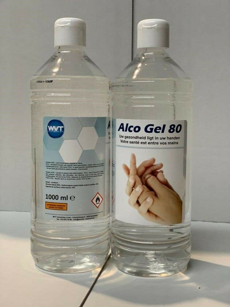 Orbi gel désinfectant pour les mains - 80% d'alcool - 1 litre vue 1