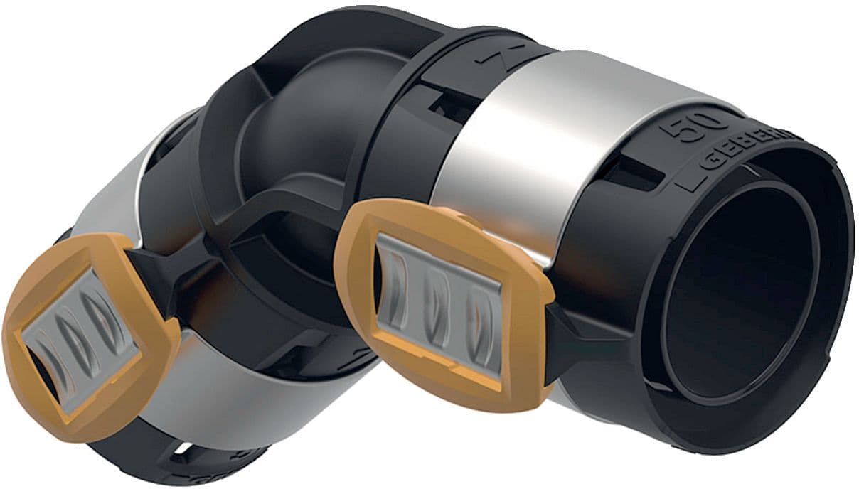 COUDE 45° 50MM FLOWFIT GEBERIT vue 1