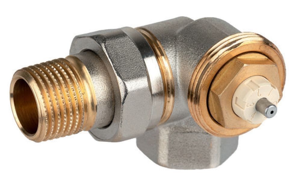 Honeywell Home V2020 RSX15 robinet thermostatique double équerre droit 1/2"F vue 1