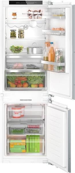 Réfrigérateur - intégrable serie 6 Bottom-freezer - 177,5cm NoFrost, classe B, 33dB, tiroir VitaFres vue 1