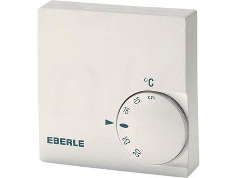 Thermostat d'ambiance + abaissement 230V AC 5 - 30°C 1NC 10A vue 1