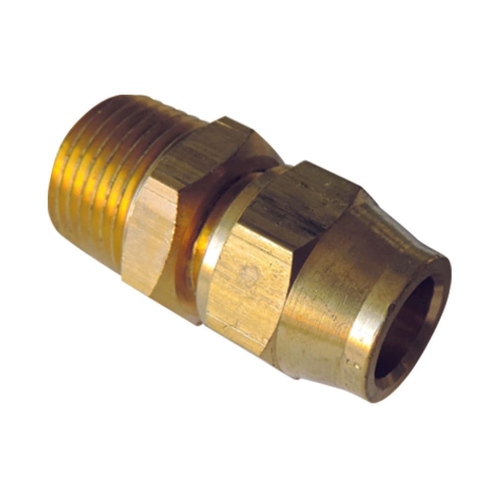 Van Marcke raccord droite biconique G laiton 3/4"M x 18 mm vue 1