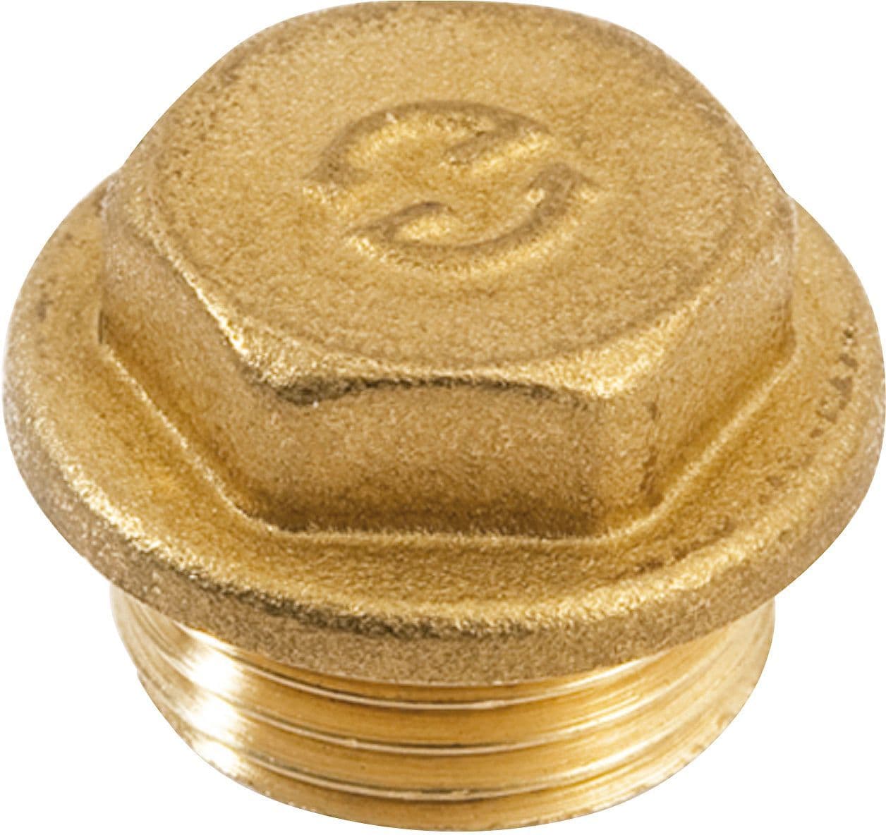BOUCHON FILETE LAITON 3/4"M vue 1