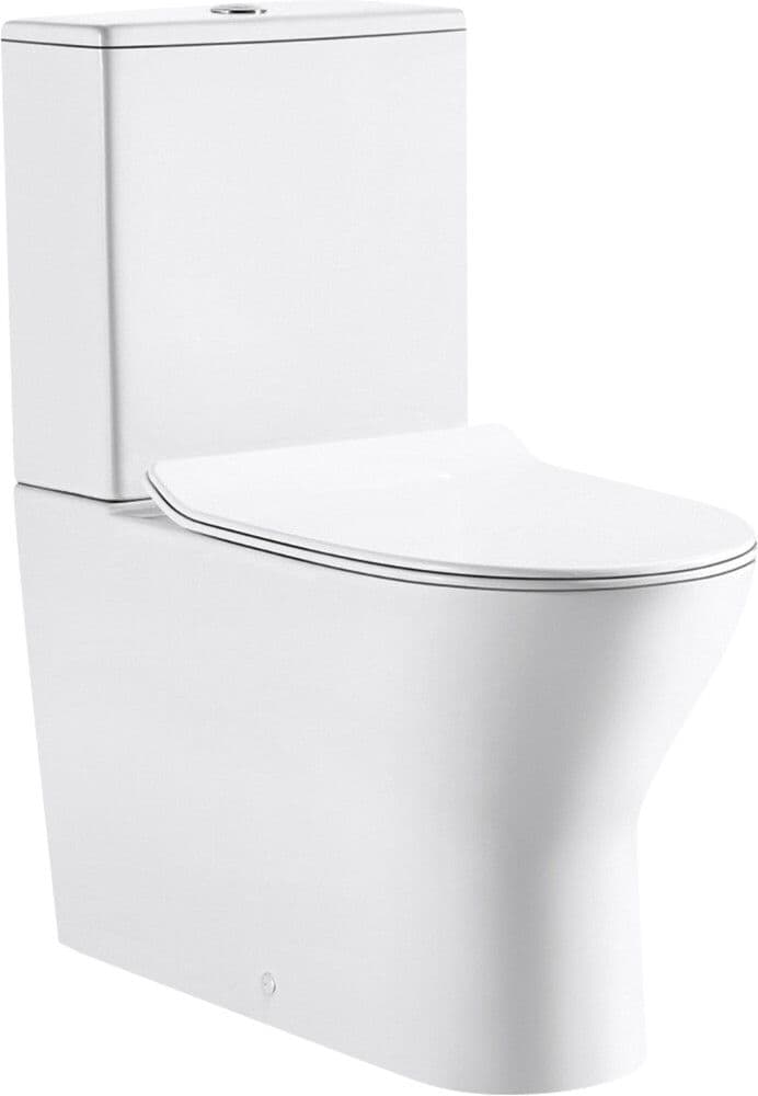 GO Van Marcke Verona PACK cuvette au sol sans bride blanc mat vue 1