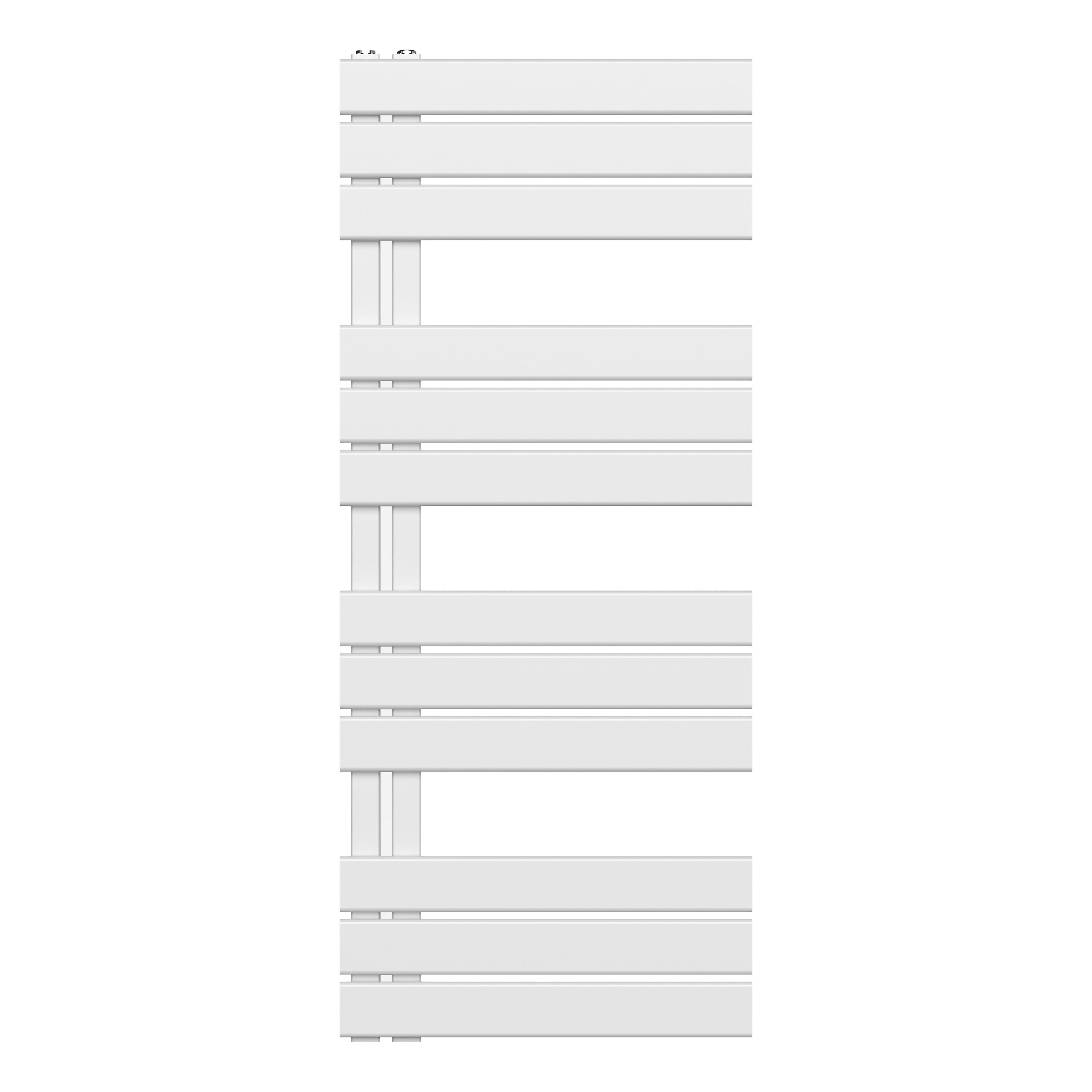 RADIATEUR SÈCHE-SERVIETTES RACCORDEMENT GAUCHE/COMB - BLANC 1200X500-593W vue 1