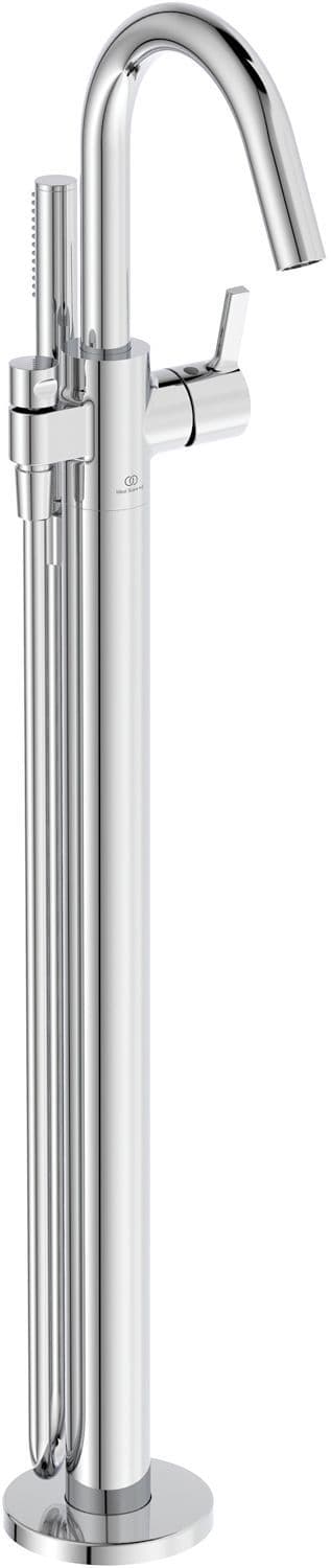MITIGEUR BAIN LIBRE JOY IDEAL STANDARD SANS PARTI ENCASTRE BRUSHED GUN METAL vue 1
